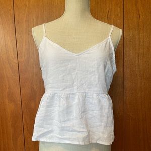 Abercrombie & Fitch Peplum Tank Top NWT Size Small